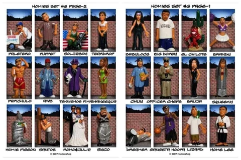 Homies Series 6 New Figures Pick One Scale 1:32 Cover