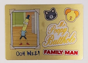 2019 Rick & Morty Season 2 M13 Mr. Poopy Butthole Convention Exclusive Metal - Picture 1 of 3