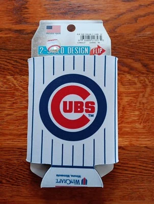 Chicago Cubs Can Cooler 2 Sided - Image 1 of 2