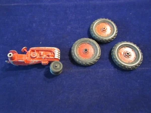 Vintage McCormick Farmall Tractor Metal Diecast w/extra wheel AS IS ZZ16 - Picture 1 of 9
