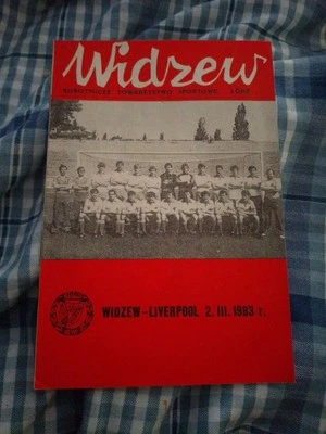 WIDZEW LODZ v LIVERPOOL 2nd March 1983 European Cup (17) - Image 1 of 3