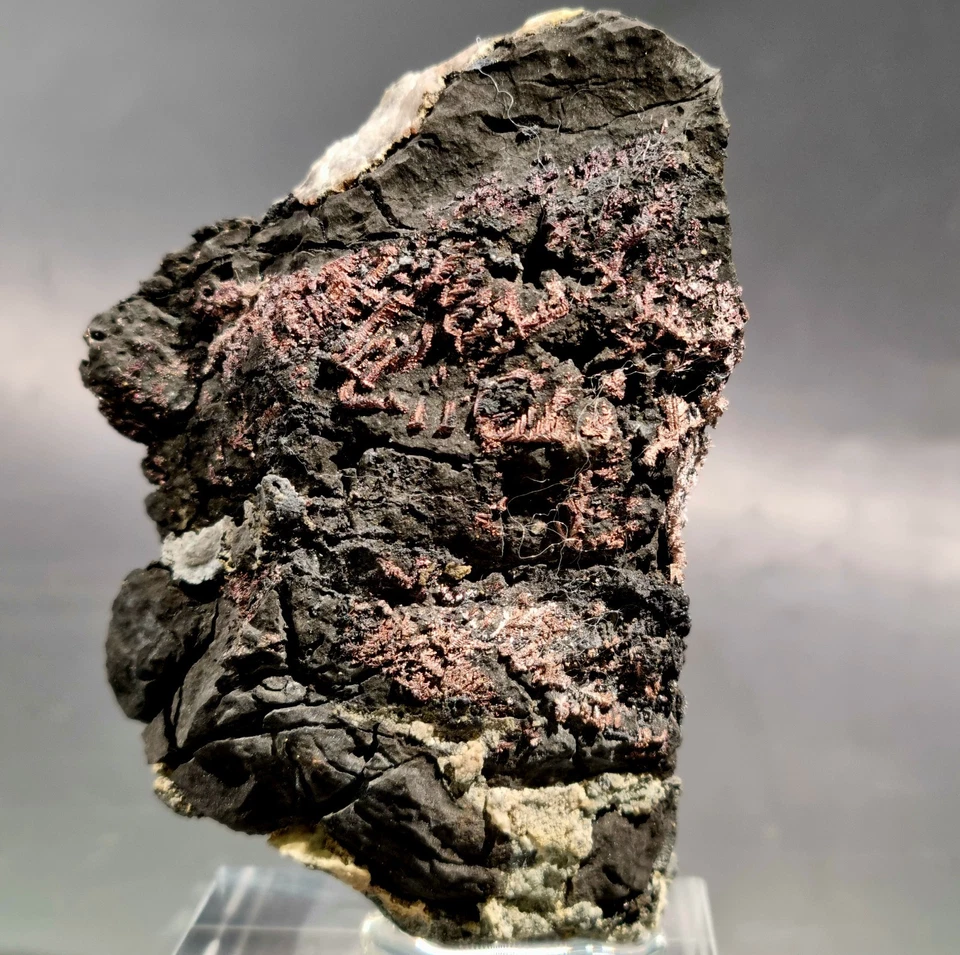 Video🌈schöne Stufe gediegen Silber auf Arsen Pöhla Schwarzenberg Erzgebirge🔥 - Bild 1 von 4