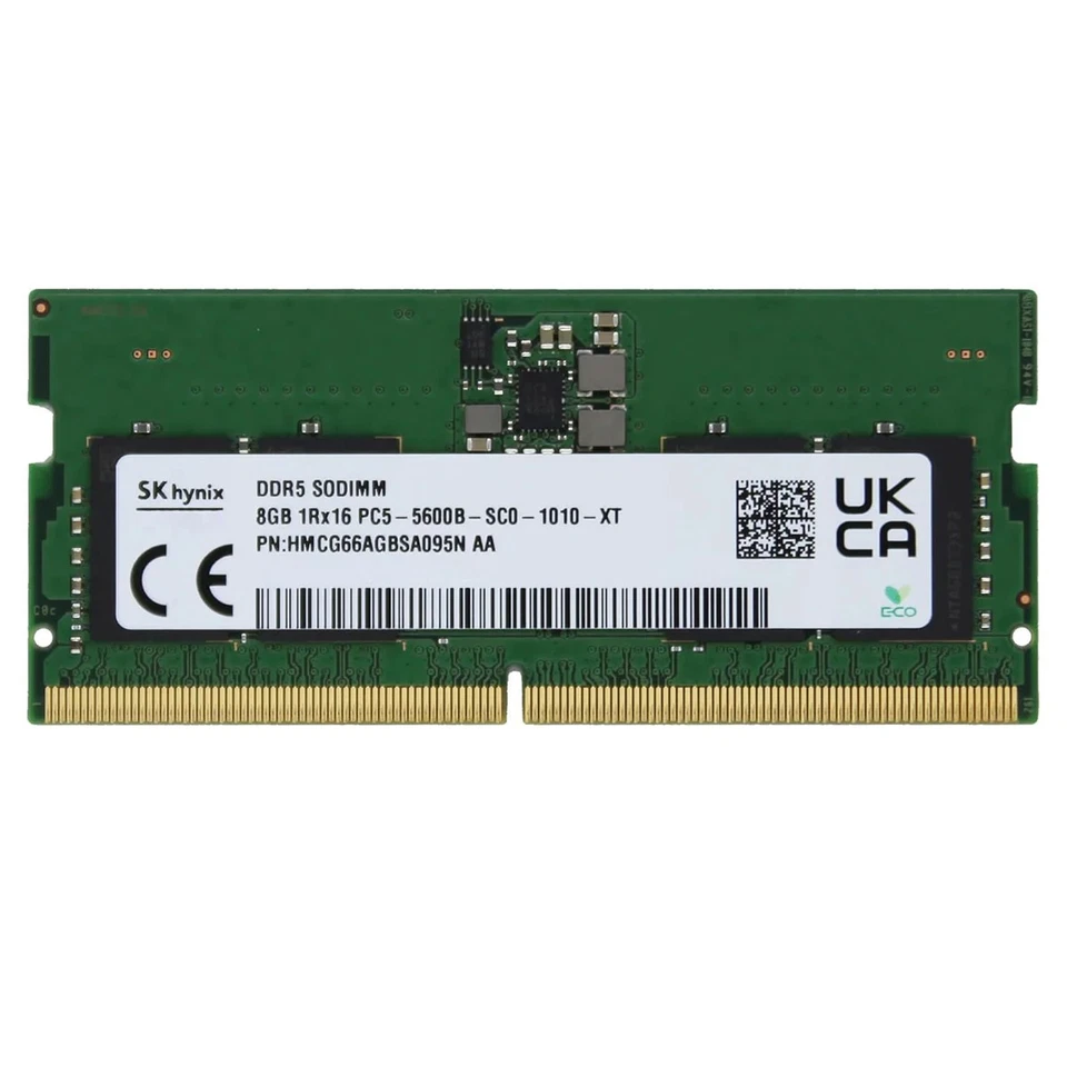 SK Hynix 8GB 1Rx16 PC5-5600B-SC0-1010-XT HMCG66AGBSA095N SO-DIMM RAM Speicher