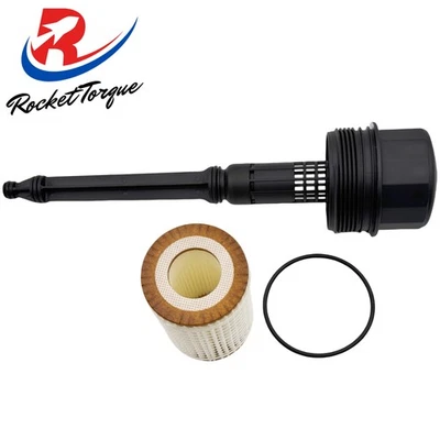 Oil Filter Housing Cap for Mercedes-Benz W163 W202 W209 W211 W219 C55 AMG S500 - Image 1 of 4