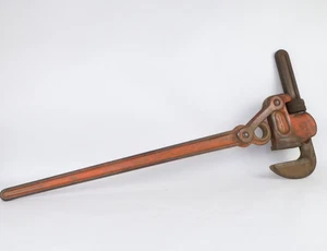 Ridgid Compound Leverage Pipe Wrench Super Six Chain Super-6 P21 - Picture 1 of 21