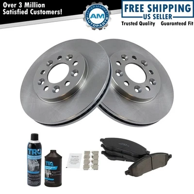 陶瓷制动垫和转子前套件带化学品适用于福特 Freestar Monterey — 第 1/4 张图片