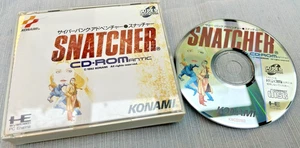 Snatcher CD-ROMantic PC Engine Super CD-ROM CiB Konami KMCD2002 NTSC-J Japan - Bild 1 von 2