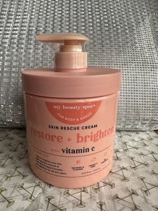 My Beauty Spot Restore + Brighten With Vitamin C Skin Rescue Cream 500ml New - Picture 1 of 1