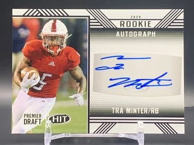 2020 SAGE HIT #A13 Tra Minter Rookie Auto - South Alabama Jaguars - Image 1 of 2