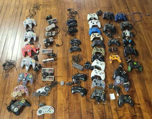 48 Random Untested Controllers Xbox OG, 360, One, NES, N64, Sega - Bild 1 von 12