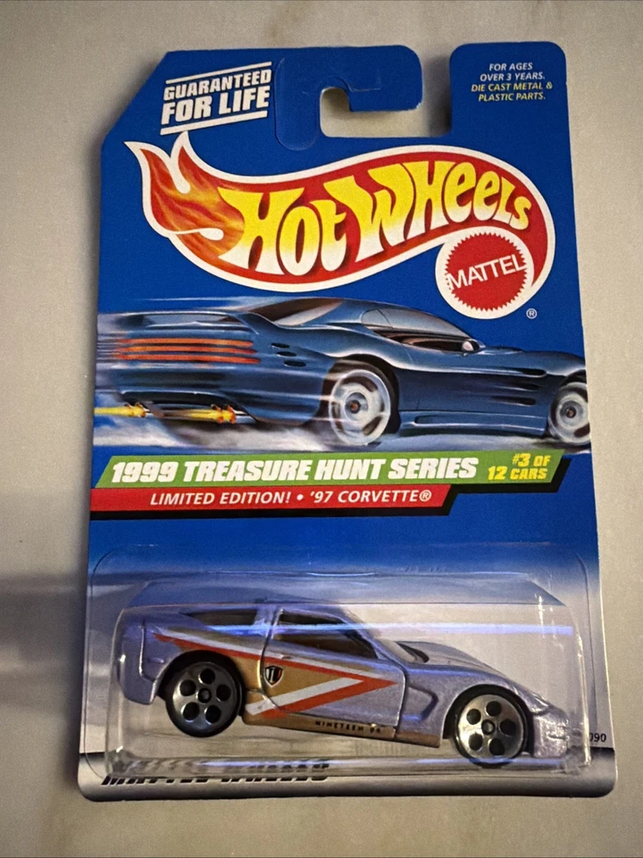 1999 Hot Wheels Treasure Hunt Series '97 Corvette Ltd Edition - Protective Case - Image 1 of 4