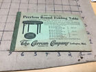 Original Vintage: RULES for Ten Pins - the Carrom Co.  - very early, i show all