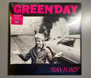 Green Day - Saviors LP - Black/White/Hot Pink Vinyl - Factory Sealed 1/3500 - Imagen 1 de 3