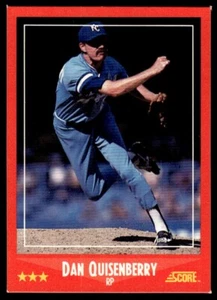 Puntuación Dan Quisenberry Kansas City Royals 1988 #290 - Imagen 1 de 2