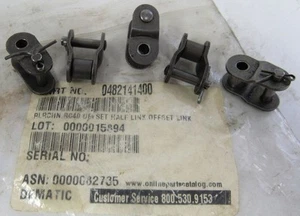 RC40 OFFSET HALF LINK, 0482141400 OFFSET LINK,LOT OF 5 - Bild 1 von 3