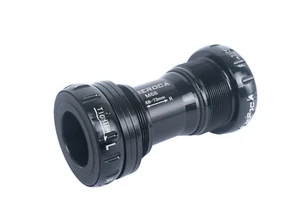 SwishTi MTB BMX Bicycle Bike Bottom Bracket Bsa 68/73mm for Shimano/Sram Black - Foto 1 di 7