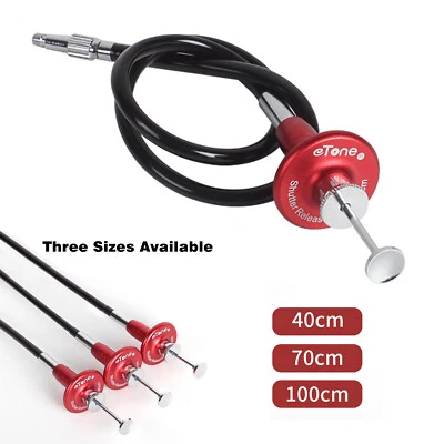 ETONE 40/70/100CM Mechanical Shutter Release Cable For Film Camera / Large Format Lens