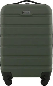 Hardside Spinner Carry-On Luggage, Olive, 22-Inch - Picture 1 of 8