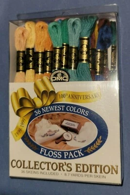 DMC Embroidery Thread 36 Skeins New New Colors Floss Pack thread - Image 1 of 4