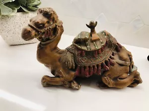 Seltene antike Kamel Inkwell mit schöner original farbiger Patina - Bild 1 von 8
