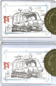 Complete Lost In Space Case Topper  Card - The Chariot by Eduardo Pansica 2005 - Picture 1 of 9