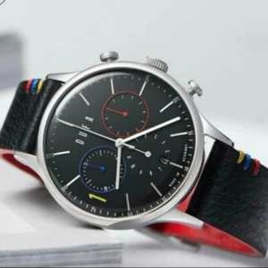 dufa bauhaus 100th anniversary model wristwatch men's analog Black DF-9002-0D JP - Picture 1 of 16