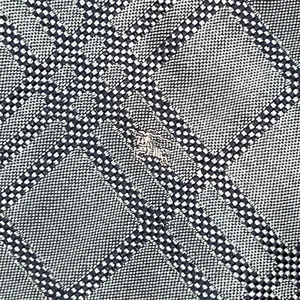 £160 BURBERRY LONDON MENS BRONZE WOVEN HOUSE CHECK SILK TIE MADE ITALY Y3 - Picture 1 of 9