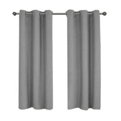Outdoor Patio Curtains Waterproof Grommet Porch Decor Thermal Insulated Curtain - Image 1 of 4
