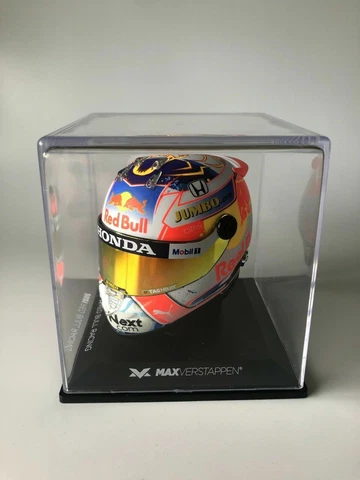 Max Verstappen Dutch GP 2021 F1 Red bull 1:4 Helmet NEW Sold Out Zandvoort Cover