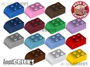 LEGO - Part 6215 - Bricks 2x3 with Curved Top + NEW + SELECT COLOUR / QUANTITY - Picture 1 of 12