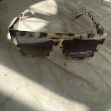 Martha Stewart Square Sunglasses Women Tortoise  New