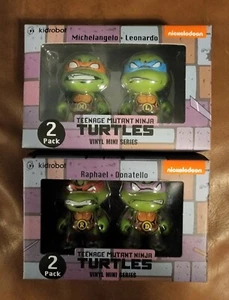 Teenage Mutant Ninja Turtles Kidrobot Raphael&Donatello/Michelangelo&Leonardo - Picture 1 of 5