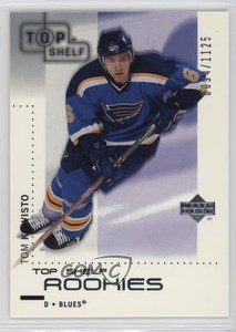 2002-03 Upper Deck Top Shelf /1125 Tom Koivisto #118 Rookie RC
