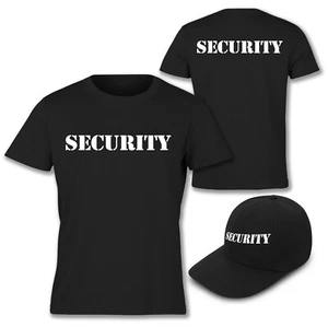 T-Shirt Casquette Unisexe Sécurité Militaire Discothèque Neuf - Bild 1 von 13