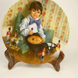 Piatto 1982 "Little jack Horner" di John Mc Clelland Madre Oca RECO FLJB9 - Foto 1 di 12