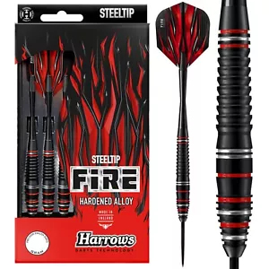 Harrows Fire High Grade Alloy Steel Tip Darts 21g 22g 23g & 24g - Picture 1 of 4