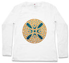Celtic Knot Logo Sign Viii Women Long Sleeve T-Shirt Celts Germans Cross Iron