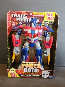Hasbro Transformers Optimus Prime Power Bots 2010 NOS Pkgng shows wear READ - Picture 1 of 10