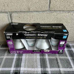 Feit Electric R30 Reflector 65W Replacement Bulbs 4-Pack #440076 - NEW In BOX - Picture 1 of 6