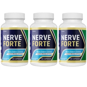 Nerve Forte Capsules for Nerve Health and Discomfort Relief - 3 Bottles - Picture 1 of 5