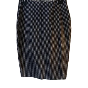 Falda Bailey 44 para mujer de segunda mano azul blanco a lunares talla 6 estilo clásico - Imagen 1 de 6