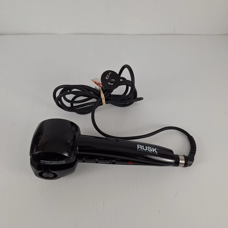 Rusk Engineering Miracurl Black Edition Hair Curler IRE2665A Tested - image 1 of 4