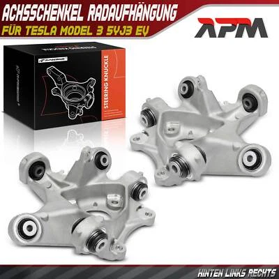 2x Achsschenkel Radaufhängung Hinten Links Rechts für Tesla Model 3 5YJ3 EV - Bild 1 von 4