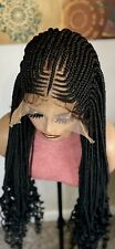 Handmade Lace Front Braided Wig.