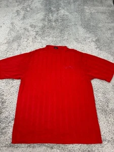 Vtg Southpole Shirt Mens XL Red Textured Short Sleeve Y2K 90s Hip Hop Jersey - Picture 1 of 10