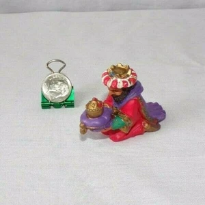 Miniature Dollhouse Christmas Nativity Scene Wise Men Man Magi Figurine 1.5" - Picture 1 of 4