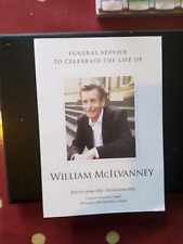 William Mclvanney Funeral Service Programme