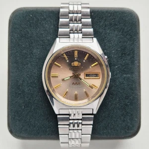 Vintage ORIENT Tristar 3 Star AAA Crystal LH 469713 Japan Herren Automatik Uhr - Bild 1 von 10