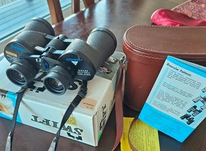 Mint unused Swift 8.5x44 Audubon binoculars Collector item 1987 Gold line #804R - Picture 1 of 6