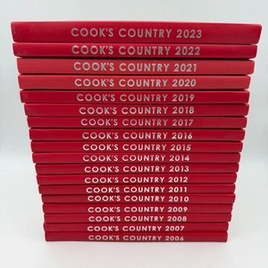 2006-2023 Cook's Country Annual Hardcover Set America's Test Kitchen Cookbooks - Bild 1 von 13
